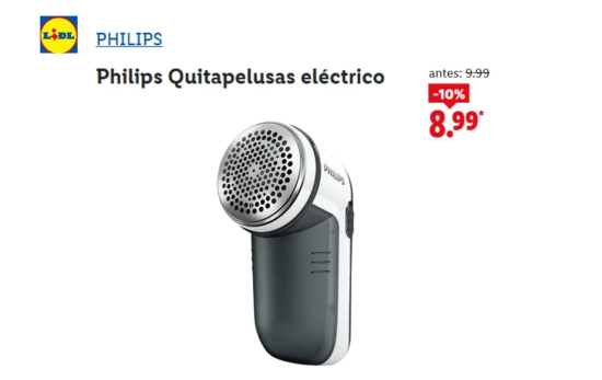 Philips Quitapelusas eléctrico/ LIDL