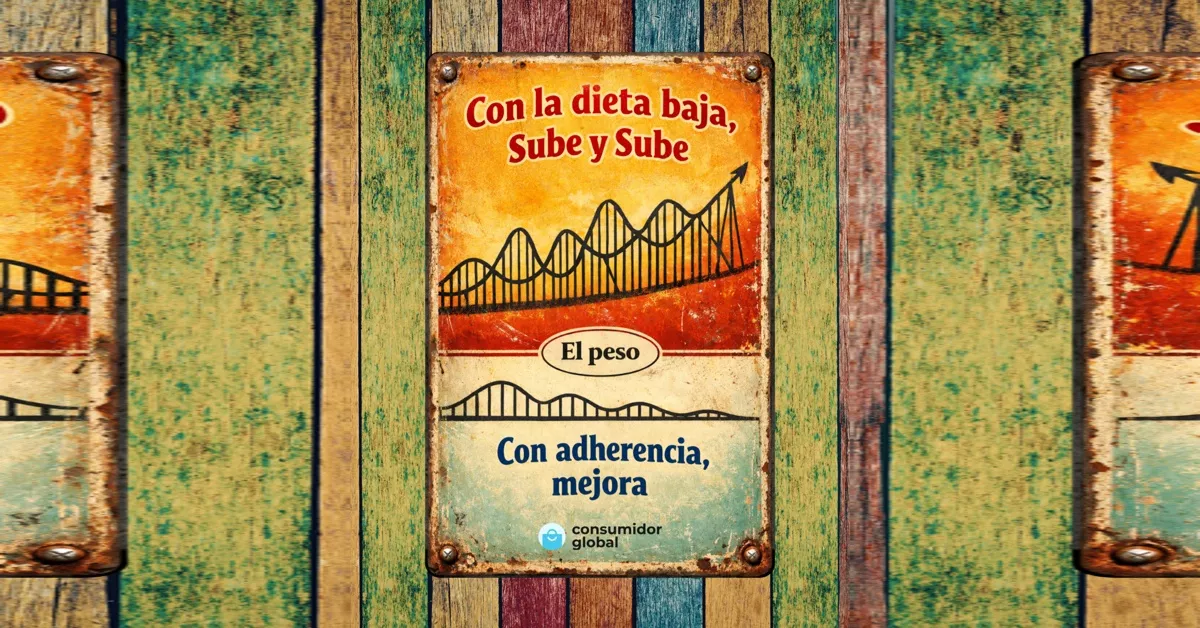 Fotomontaje sobre la dieta / CONSUMIDOR GLOBAL