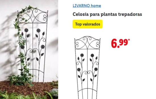 Celosía de forja/ LIDL Celosía de forja/ LIDL