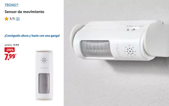 TRONIC Motion Detector/ LIDL