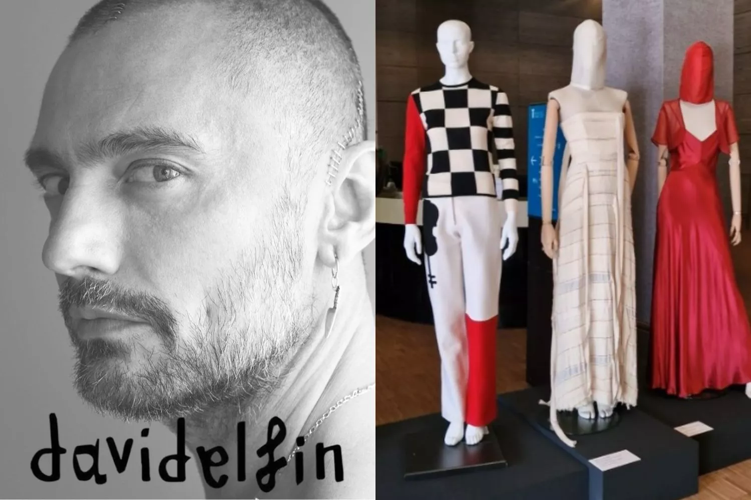 El Museo del Traje de Madrid rescata la obra creativa de David Delfín con una exposición gratuita / Montaje Consumidor Global