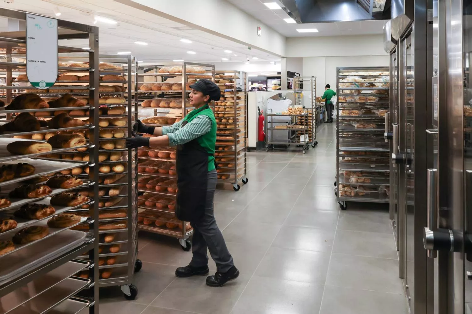 Zonas del obrador central de la 'Tienda 9' de Mercadona / CEDIDA