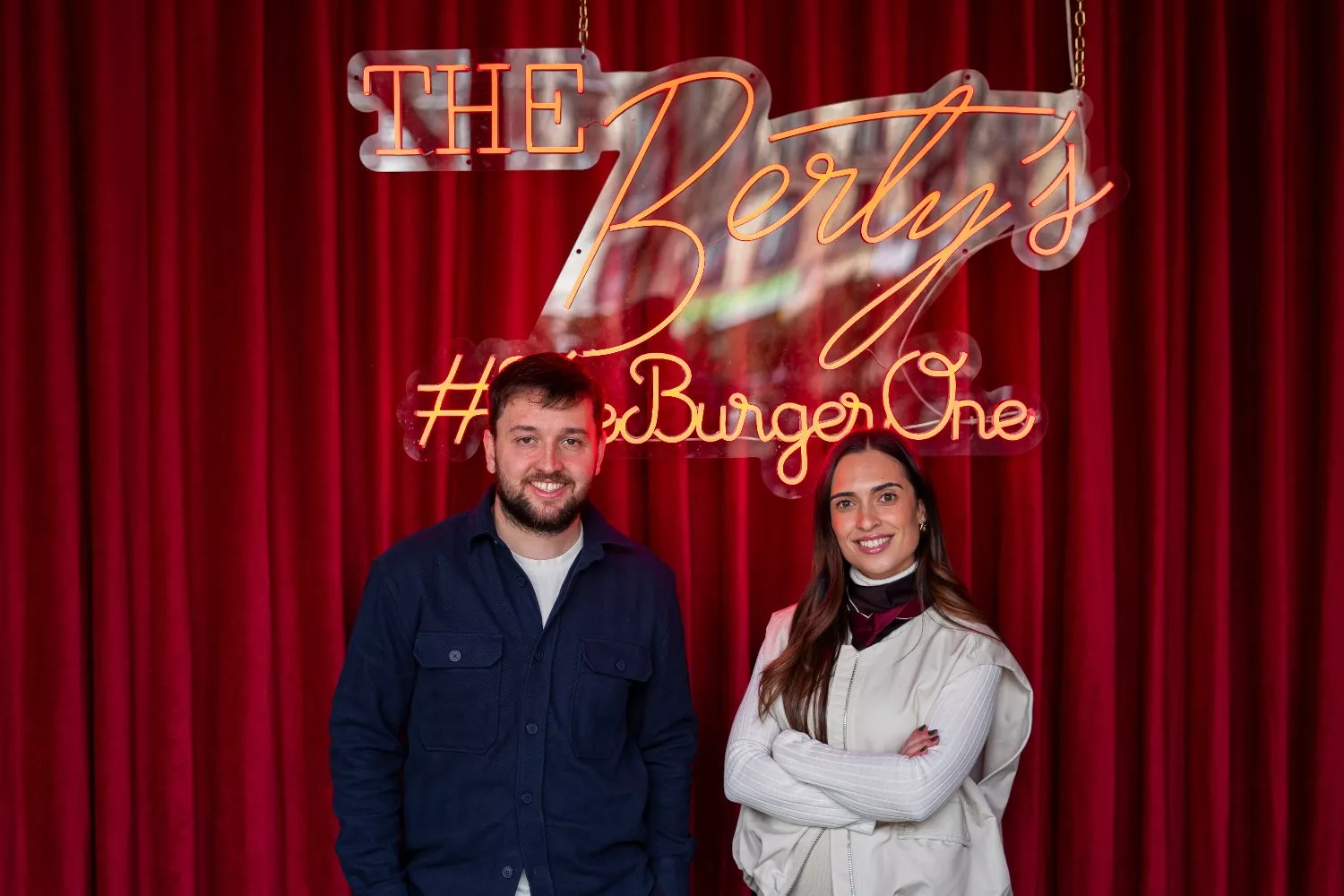 Alberto y Lucía, fundadores de Berty's Burger   CEDIDA