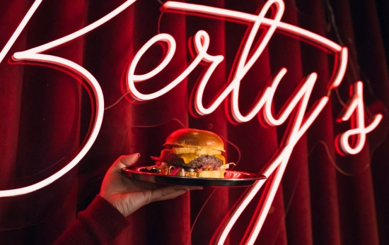 Una hamburguesa de la marca / BERTY'S BURGER