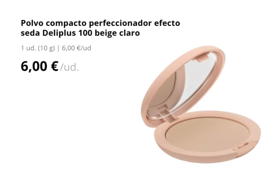 Polvo compacto perfeccionador/ MERCADONA