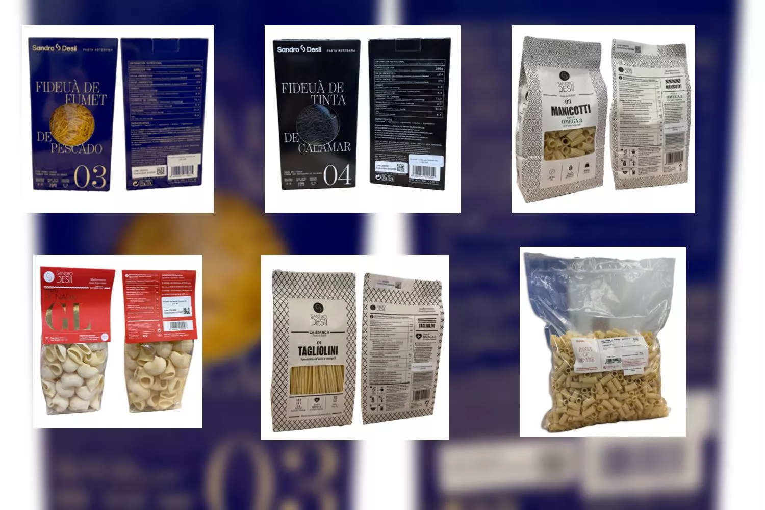 Seis de los 24 productos de Sandro Desii afectados por la alerta de la Aesan   Fotomontaje CG