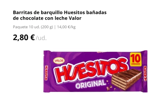 Huesitos/ MERCADONA