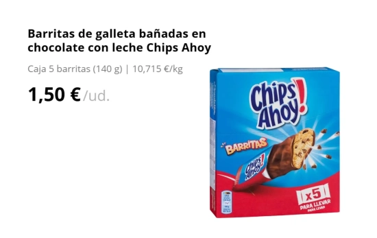 Chips Ahoy/ MERCADONA