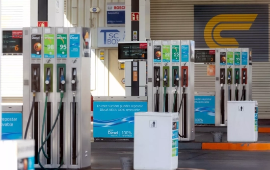Exterior de una gasolinera en Madrid / EP