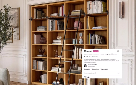 LIBRERIA /HABITAT-DESING