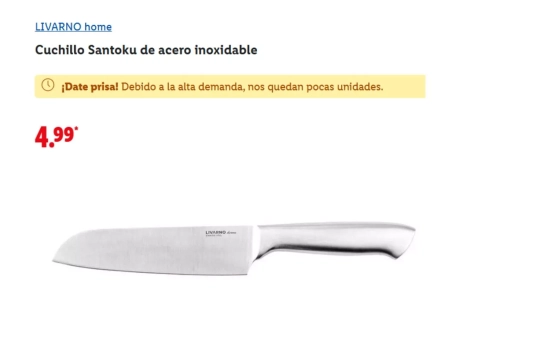 Cuchillo multiuso/ LIDL