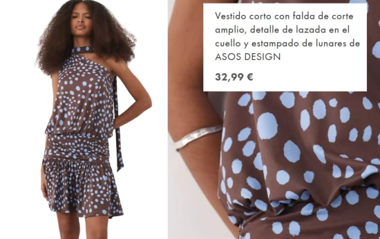 Vestido aire 2000's/ ASOS
