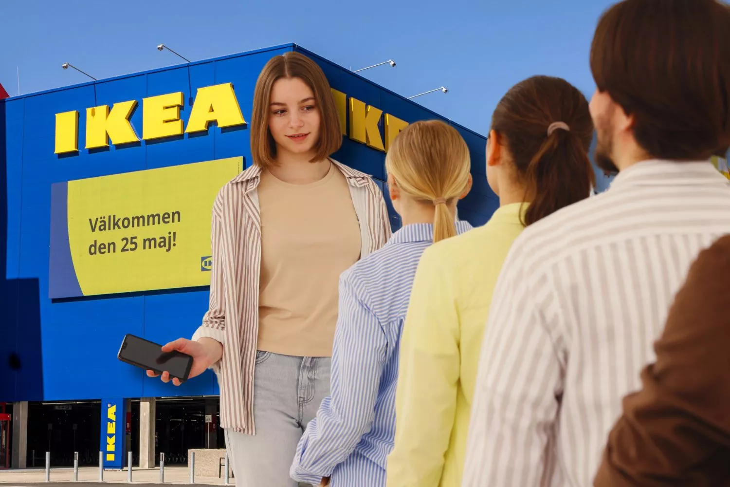 Colas kilométricas en Ikea para hacerse con este producto / Montaje Consumidor Global