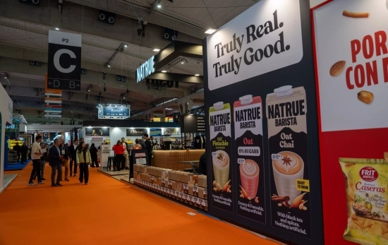 El estand de Liquats Vegetals en Alimentaria 2026 / GALA ESPÍN