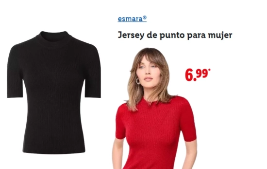 Jersey de punto para mujer/ LIDL