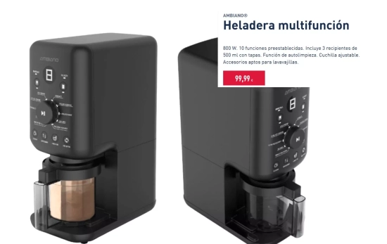 AMBIANO Heladera multifunción/ ALDI