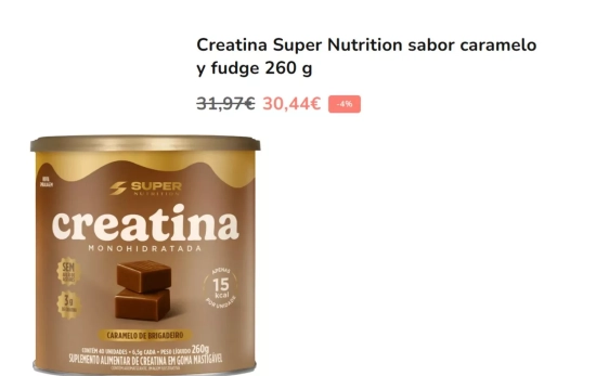 Creatina sabor caramelo/ FARMATOGO