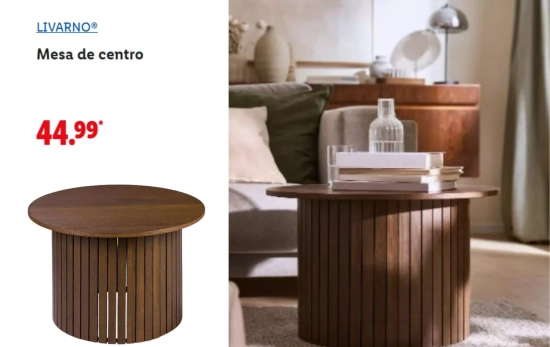 Mesa de centro/ LIDL