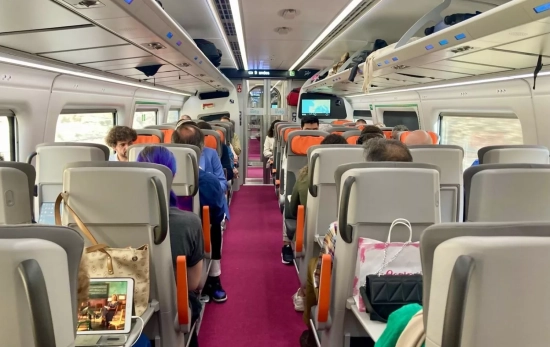 Interior de un tren de AVLO / EUROPA PRESS