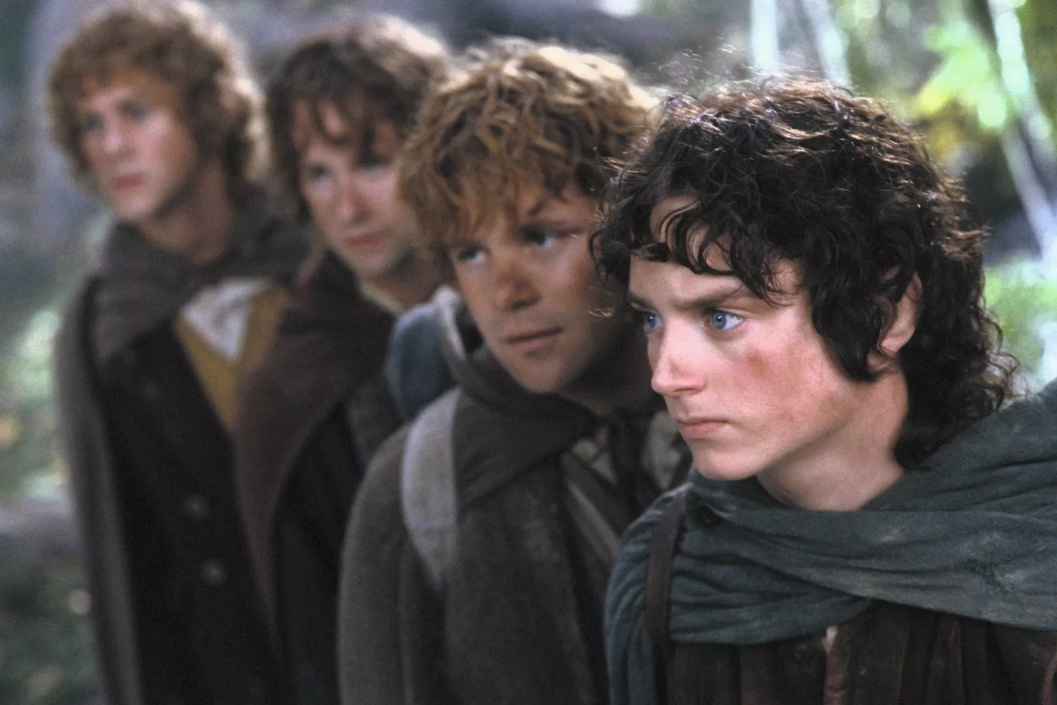 Los hobbits en una escena de la saga  / WARNER BROS