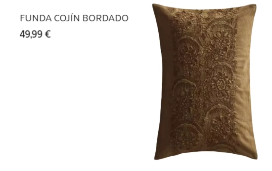 Funda cojín/ ZARA HOME