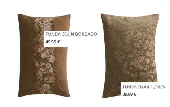 Fundas cojines/ ZARA HOME