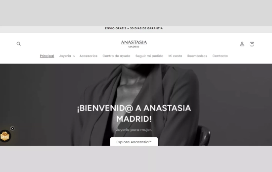 Web de Anastasia Madrid / CG