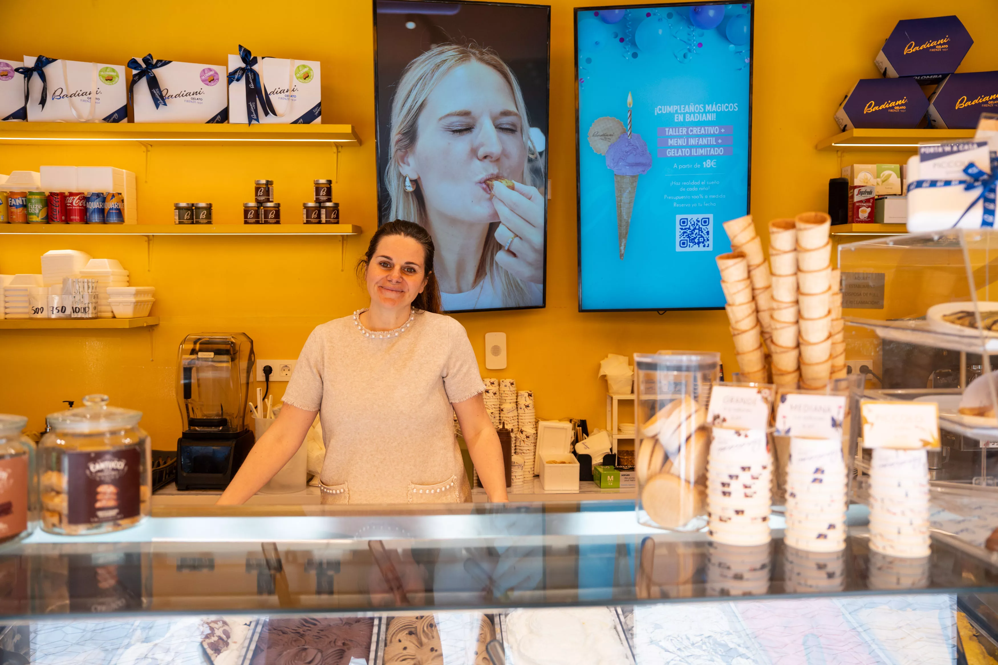 Florence Maneschi, portavoz de Badiani en España / SIMÓN SÁNCHEZ