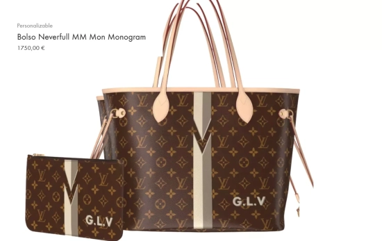 Bolso personalizable Louis Vuitton/ LOUIS VUITTON