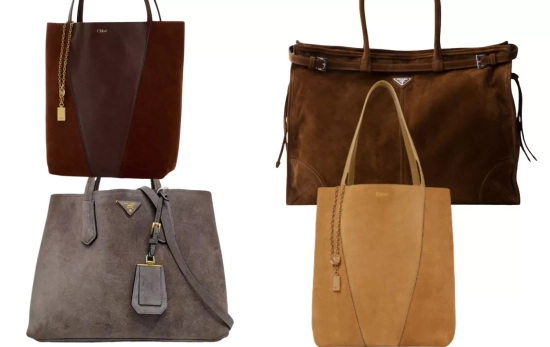 Bolsos de Chloe y Prada semejantes a los de PAarfois/ Montaje Consumidor Global