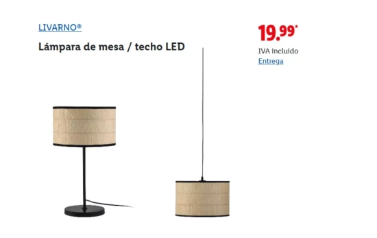 Lampara decorativa/ LIDL Lampara decorativa/ LIDL