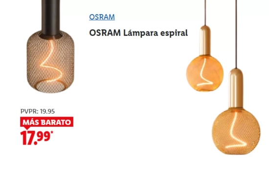 Lámparas de filamento/ LIDL Lámparas de filamento/ LIDL