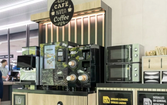 Servicio de café recién molido / MERCADONA Servicio de café recién molido / MERCADONA