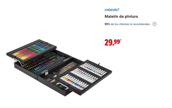 Maletín de pintura/ LIDL Maletín de pintura/ LIDL
