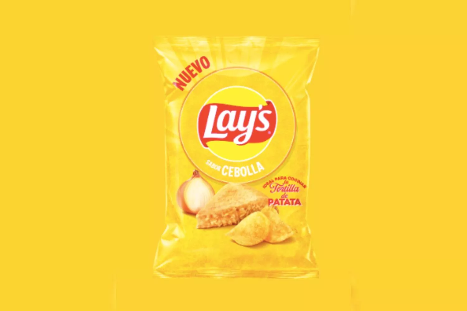 Una imagen de las patatas Lay's sabor cebolla   LAY'S