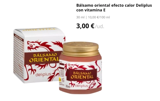 Bálsamos oriental/ MERCADONA