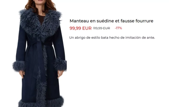 Abrigo afgano/ RESERVED Abrigo afgano/ RESERVED