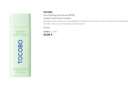 TOCOBO SERUM Solar 50+/ AMAZON