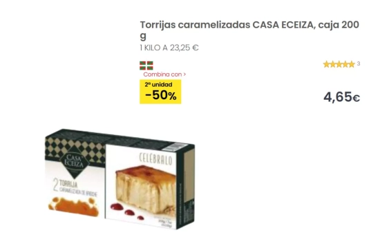Torrijas caramelizadas / EROSKI