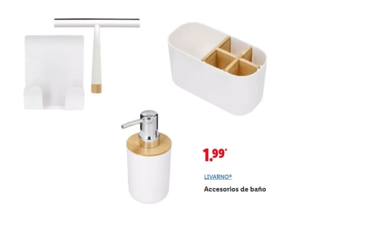 Accesorios de baño/ LIDL