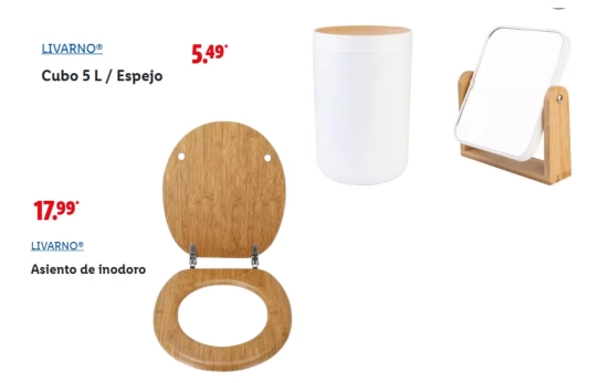 Accesorios baño/ LIDL