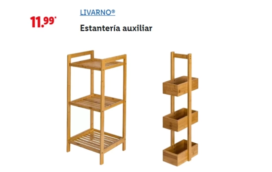 Estanterías auxiliares/ LIDL