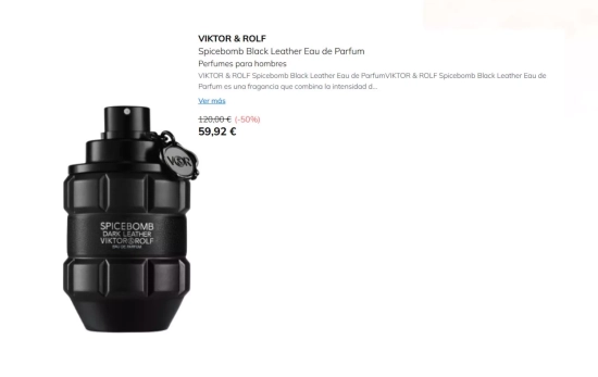 Viktor & Rolf Spicebomb Black Leather Eau de Parfum/ PRIMOR