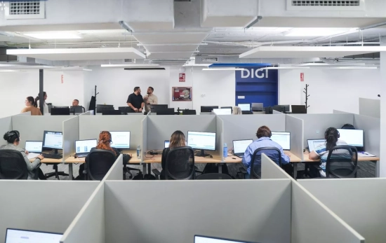 Varios trabajadores de atención al cliente de DIGI / EUROPA PRESS - JORGE GIL Varios trabajadores de atención al cliente de DIGI / EUROPA PRESS - JORGE GIL