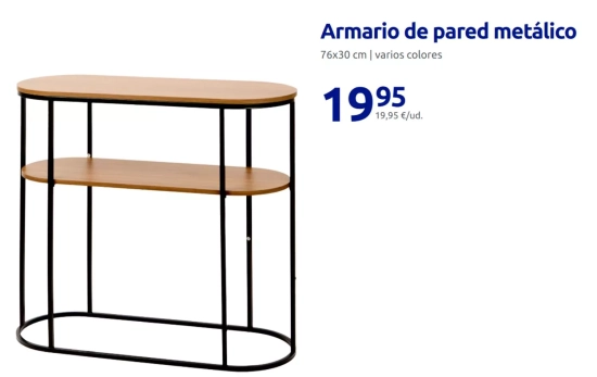 Armario de pared metálico/ ACTION