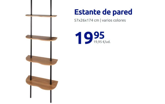 Estantería de pared/ ACTION