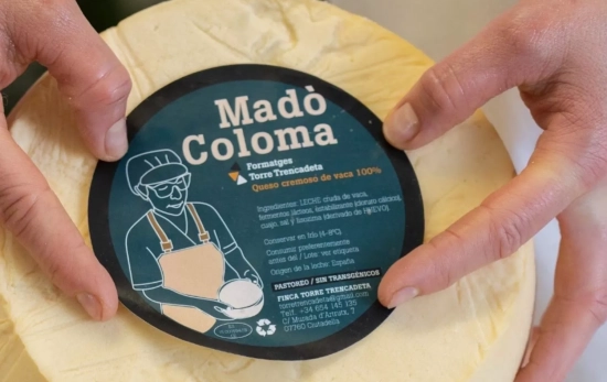 El queso tierno Madó Coloma / CEDIDA El queso tierno Madó Coloma / CEDIDA