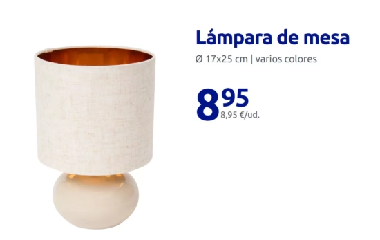 Lámpara de mesa/ ACTION