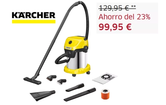Aspirador seco/húmedo /KAERCHER Aspirador seco/húmedo /KAERCHER