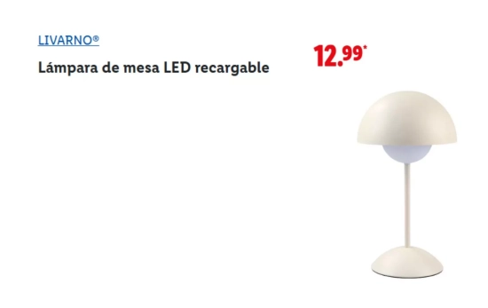 Lámpara/ LIDL Lámpara/ LIDL